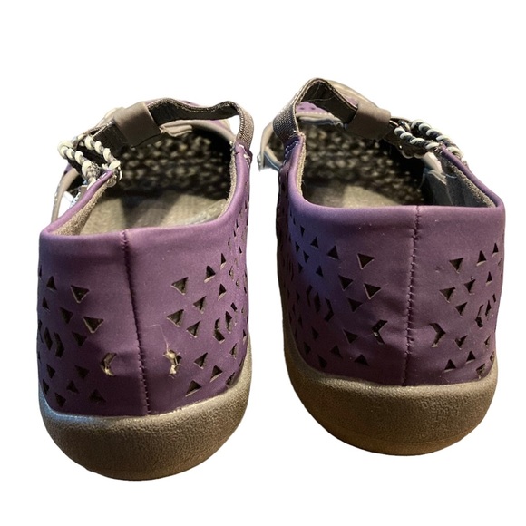 Muk Luks Lukees Sport Size 6 Mary Jane Stretchy Strap Loafers - Picture 4 of 9